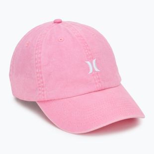 Czapka z daszkiem damska Hurley Mom Iconic pink
