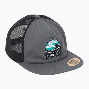 Czapka z daszkiem męska Hurley Mavericks Trucker dark grey