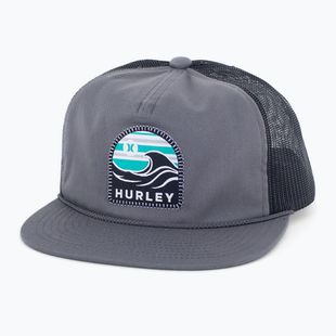 Czapka z daszkiem męska Hurley Mavericks Trucker dark grey