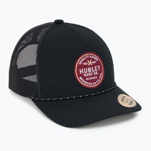 Czapka z daszkiem męska Hurley Jetties Trucker black