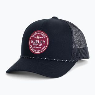 Czapka z daszkiem męska Hurley Jetties Trucker black