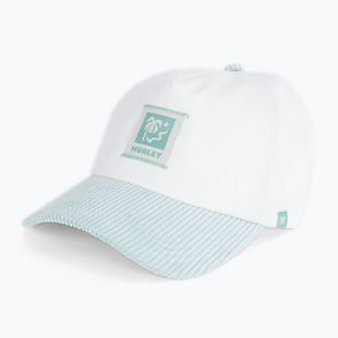 Czapka z daszkiem damska Hurley Palm neptune green