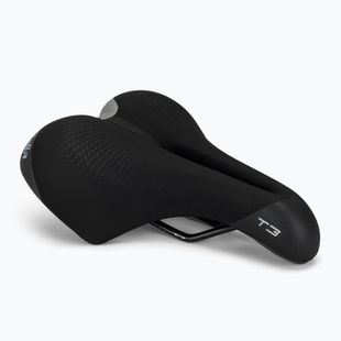 Siodełko rowerowe Selle Italia Sportouring T 3 Flow, Fec Alloy Rail, Soft-Tek, Light Gel black