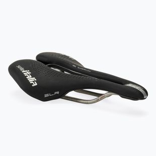 Siodełko rowerowe Selle Italia Max SLR Boost Gel Superflow, TI 316 Rail, Fibra-Trek, Light Gel black