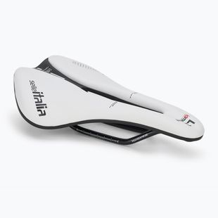 Siodełko rowerowe Selle Italia Novus Boost Evo TM, Superflow, Manganese Rail, Soft-Tek white