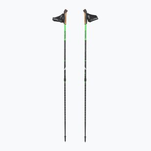 Kije nordic walking GABEL Carbon XT 2S 80 F.L. czarny/limonkowy