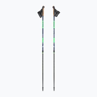 Kije nordic walking GABEL Strech Carbon limonkowy