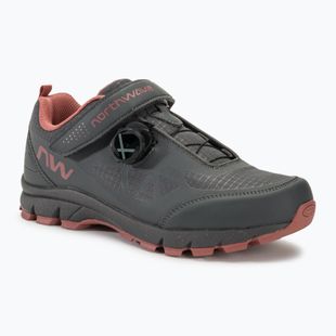 Buty rowerowe MTB damskie Northwave Corsair dark grey/pink