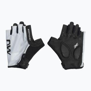 Rękawiczki rowerowe męskie Northwave Active Short Finger light grey
