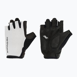 Rękawiczki rowerowe męskie Northwave Active Max Short Finger light grey