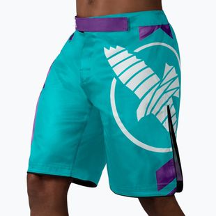 Spodenki treningowe Hayabusa Icon Fight teal/white