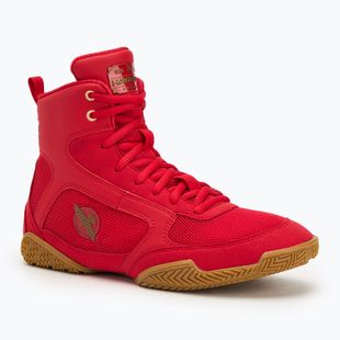 Buty bokserskie męskie Hayabusa Pro Boxing black red
