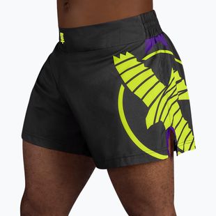 Spodenki treningowe męskie Hayabusa Icon Kickboxing black/yellow