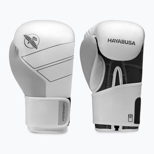 Rękawice bokserskie Hayabusa S4 Leather white