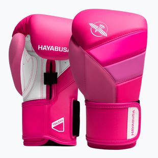 Rękawice bokserskie Hayabusa T3 Neon neon pink