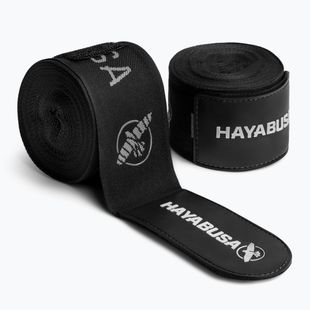 Bandaże bokserskie Hayabusa Deluxe Jacquard Handwraps 450 cm black