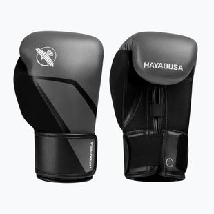 Rękawice bokserskie Hayabusa E1 Boxing grey/black
