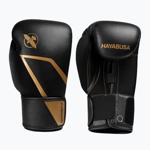 Rękawice bokserskie Hayabusa E1 Boxing black/gold