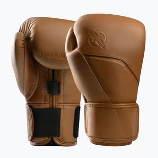 Rękawice bokserskie Hayabusa E1 Leather brown
