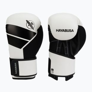 Rękawice bokserskie Hayabusa S4 white/black