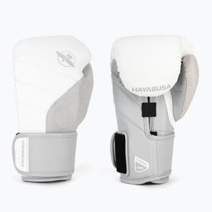 Rękawice bokserskie Hayabusa T3 white/grey