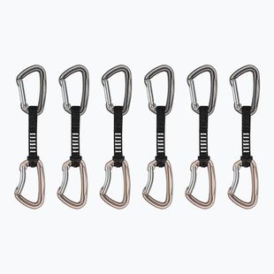 Zestaw ekspresów wspinaczkowych Grivel ALL-Round Alpha 6 pack 11 cm black/yellow