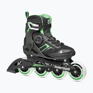 Rolki damskie Rollerblade Macroblade 90 BOA W black/mint