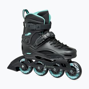Rolki damskie Rollerblade RB 80 W black/light blue