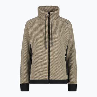 Bluza damska CMP 35H1646 Jacquard Knitted vaniglia