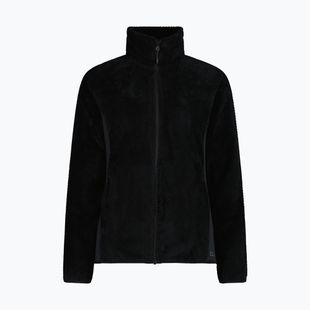Bluza polarowa damska CMP 35P1566 Jacquard Highloft nero