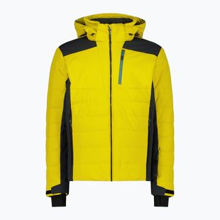 Kurtka narciarska męska CMP 35W0127 Zip Hood gold green