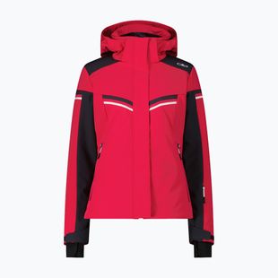 Kurtka narciarska damska CMP 35W0196 Zip Hood carminio