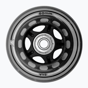 Kółka do rolek z łożyskami Rollerblade Wheels XT 80 mm/84A + SG7 8 szt. clear