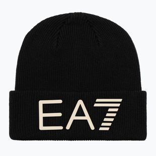 Czapka zimowa EA7 Emporio Armani Mountain Logo Series Big Beanie black