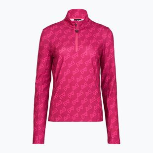 Bluza narciarska damska EA7 Emporio Armani Pure Powerstretch T-Top Half Zip fancy vivacious mono