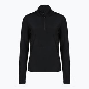 Bluza narciarska damska EA7 Emporio Armani Pure Powerstretch T-Top Half Zip black