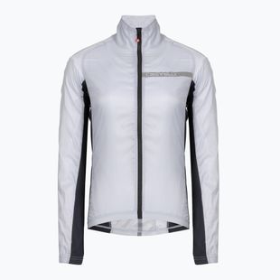 Kurtka rowerowa damska Castelli Squadra Stretch silver gray/dark gray
