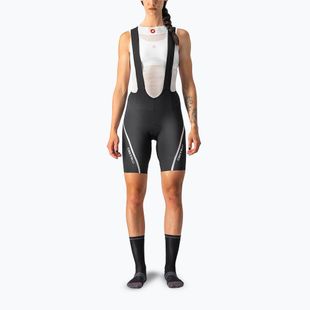 Spodenki rowerowe damskie Castelli Velocissima 3 black/ silver