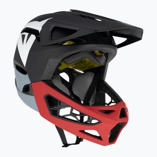 Kask rowerowy Dainese Linea 01 Mips Evo mono matt black/red/nardo grey