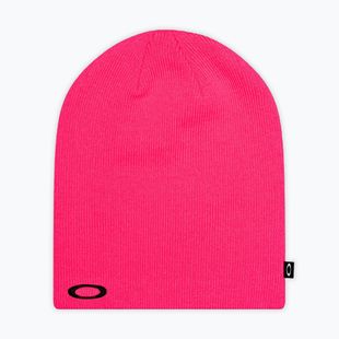 Czapka zimowa Oakley Fine Knit neon pink