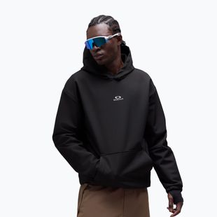 Bluza snowboardowa męska Oakley Wintertide Scratched Hoodie pitch black