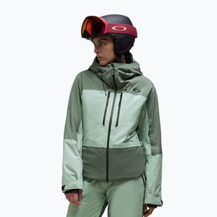 Kurtka narciarska damska Oakley Canopy Pro Insulated aviator green/faded green