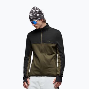Bluza męska Oakley Canopy FZ blackout/deep olive