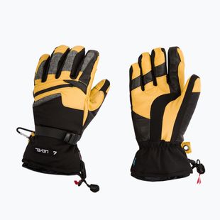 Rękawice snowboardowe męskie Level Ranger Leather pk black