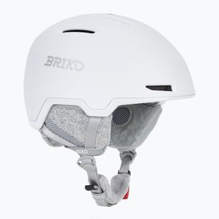Kask narciarski Briko Yuki matt shiny white/silver