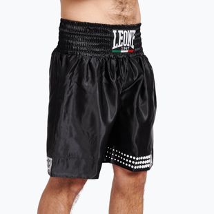 Spodenki bokserskie LEONE 1947 Italy Boxing AB737 black