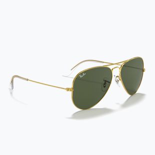 Okulary przeciwsłoneczne Ray-Ban Aviator Classic arista gold/green g-15