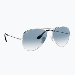 Okulary przeciwsłoneczne Ray-Ban Aviator Classic silver/light blue