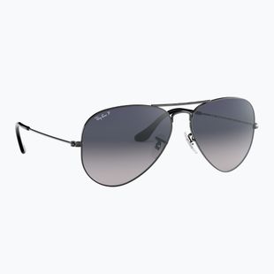Okulary przeciwsłoneczne Ray-Ban Aviator Classic gunmetal/blue polarized