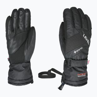 Rękawice narciarskie dziecięce Level Warmster Jr Gore-Tex black